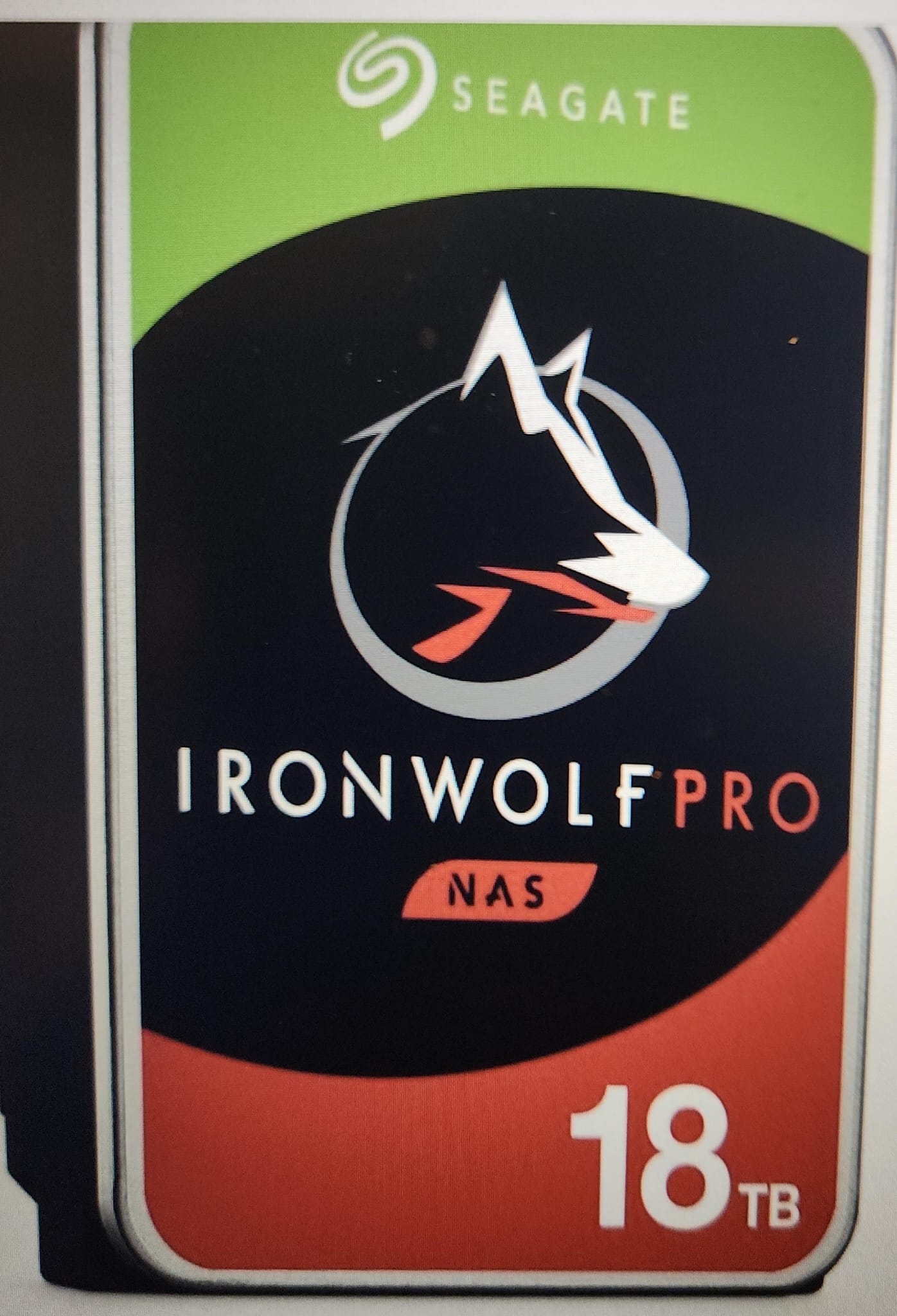 Seagate IRONWOLF PRO 18TB Enterprise NAS HDD