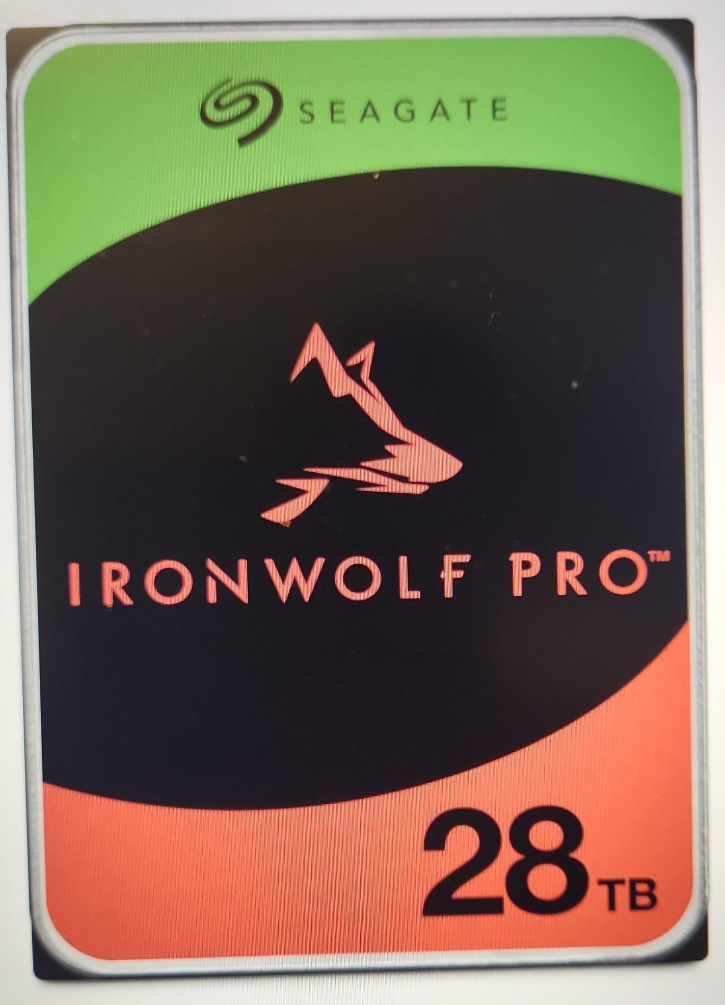 Seagate IRONWOLF PRO 28TB Enterprise NAS HDD