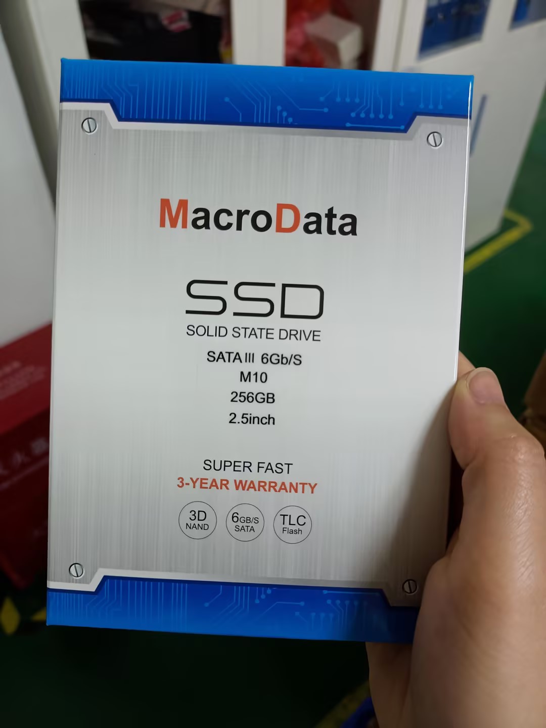 MacroData M10 256GB SATA III SSD - 2.5 inch solid state drive