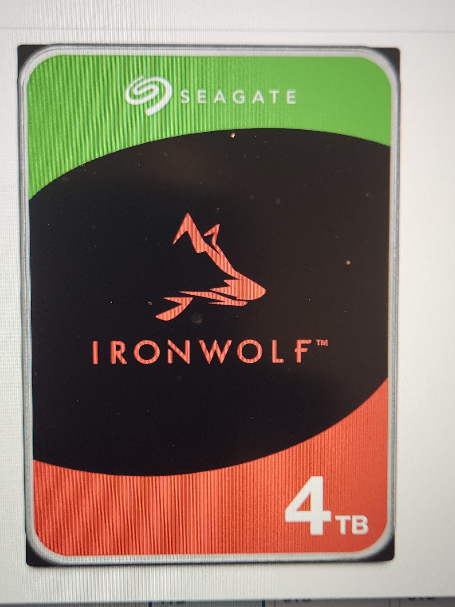 Seagate IRONWOLF 4TB Enterprise NAS HDD